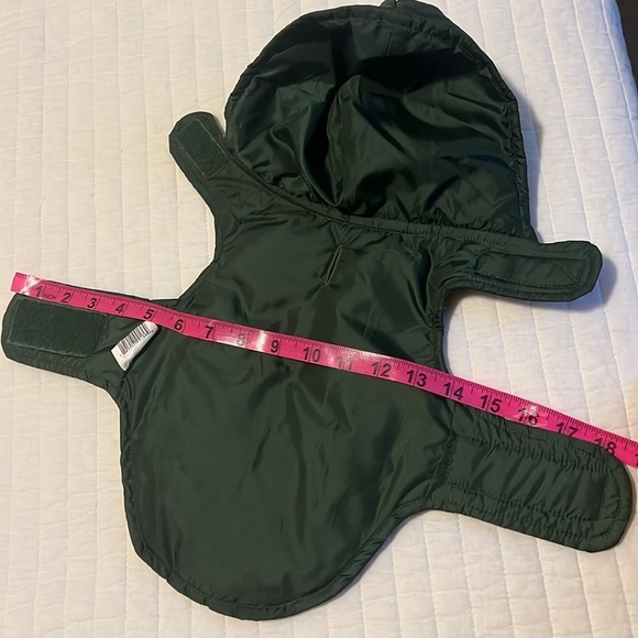 Target Classic Dog Puffer Vest Size Small Wondershop Dark Green Jacket like new - Picture 8 of 10